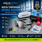 AquaVista™ Olvídate del vaho y disfruta cada segundo bajo el agua.
